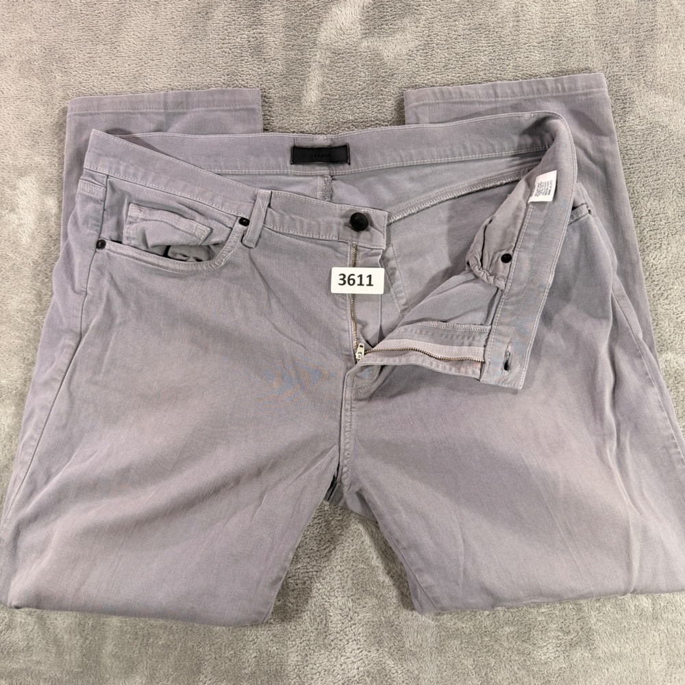 J Brand Pants Mens 37‎ Grey Straight Leg Five Pocket Trousers